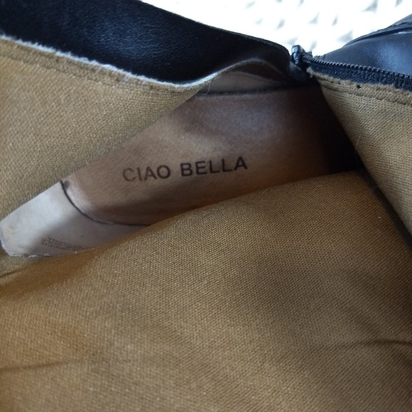 Ciao Bella Coty Ballet Low Heeled Ankle Booties worn couple hours with costume - Picture 7 of 7